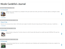 Tablet Screenshot of nicolecardello.blogspot.com