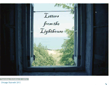 Tablet Screenshot of lettersfromthelighthouse.blogspot.com