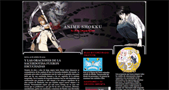 Desktop Screenshot of animeshokku.blogspot.com