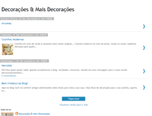 Tablet Screenshot of decoracoesmaisdecoracoes.blogspot.com