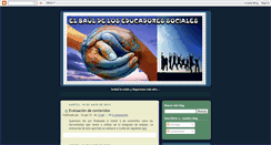 Desktop Screenshot of elbauldeducadores.blogspot.com