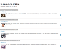 Tablet Screenshot of elcaramelodigital.blogspot.com