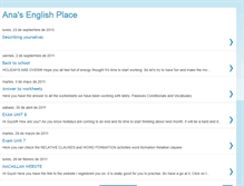 Tablet Screenshot of anaenglishplace.blogspot.com