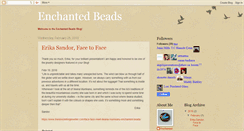 Desktop Screenshot of enchantedbeads.blogspot.com