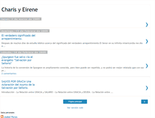 Tablet Screenshot of charisyeirene.blogspot.com