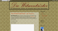 Desktop Screenshot of diewitwentroester.blogspot.com