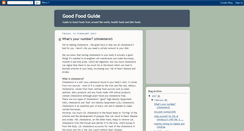 Desktop Screenshot of good-food-guide.blogspot.com