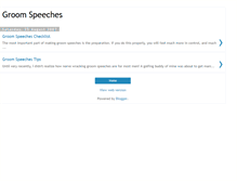 Tablet Screenshot of groom-speeches.blogspot.com