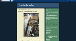 Desktop Screenshot of evanstongaragesale.blogspot.com