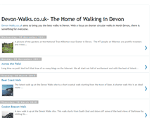 Tablet Screenshot of devon-walks.blogspot.com