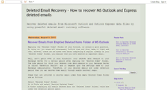 Desktop Screenshot of deletedemailrecovery.blogspot.com