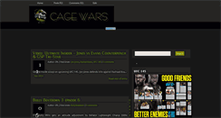 Desktop Screenshot of cagewars.blogspot.com