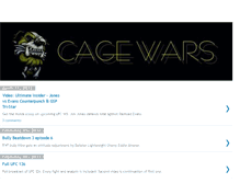 Tablet Screenshot of cagewars.blogspot.com