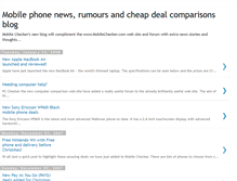 Tablet Screenshot of mobilechecker.blogspot.com
