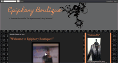 Desktop Screenshot of epiphanyboutiq.blogspot.com