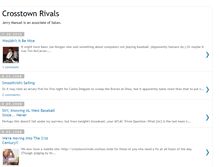 Tablet Screenshot of crosstownrivals.blogspot.com