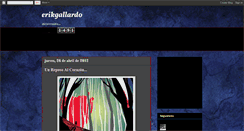 Desktop Screenshot of erikgallardoactor.blogspot.com