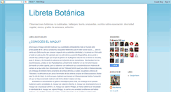 Desktop Screenshot of botanicaler.blogspot.com