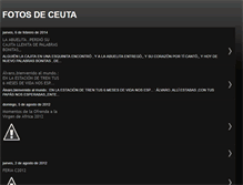Tablet Screenshot of fotosdeceuta.blogspot.com