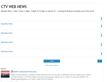 Tablet Screenshot of ctvwebnews.blogspot.com