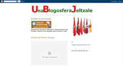 Desktop Screenshot of blogosfera-eajpnv.blogspot.com