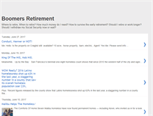 Tablet Screenshot of boomersretirement.blogspot.com