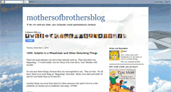 Desktop Screenshot of mothersofbrothersblog.blogspot.com