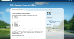 Desktop Screenshot of mikeleonardinsurance.blogspot.com