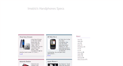 Desktop Screenshot of imabizhandphone.blogspot.com