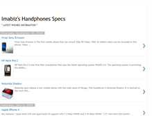 Tablet Screenshot of imabizhandphone.blogspot.com