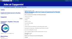 Desktop Screenshot of capgemini-jobs.blogspot.com