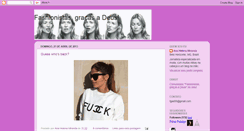 Desktop Screenshot of fashionistasgracasadeus.blogspot.com