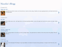 Tablet Screenshot of nicceliasblogg.blogspot.com