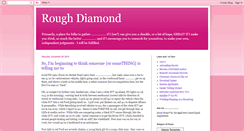 Desktop Screenshot of oneroughdiamond.blogspot.com