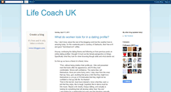 Desktop Screenshot of life-coach-uk.blogspot.com