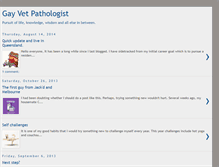 Tablet Screenshot of gayvetpath.blogspot.com