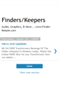 Mobile Screenshot of finder-keeper.blogspot.com