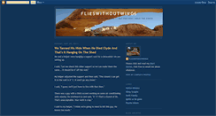 Desktop Screenshot of flieswithoutwings.blogspot.com