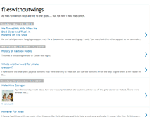 Tablet Screenshot of flieswithoutwings.blogspot.com