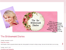 Tablet Screenshot of bridesmaiddiaries.blogspot.com