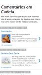 Mobile Screenshot of comentariosemcadeia.blogspot.com
