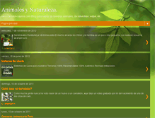 Tablet Screenshot of camaleon-saurios.blogspot.com