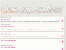 Tablet Screenshot of ilovemyartclass.blogspot.com