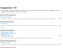 Tablet Screenshot of engagement101.blogspot.com