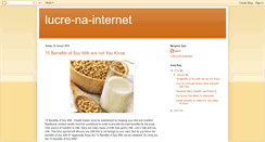 Desktop Screenshot of lucre-na-internet.blogspot.com