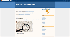 Desktop Screenshot of andainaenglish.blogspot.com