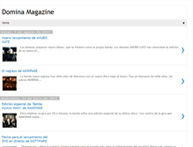 Tablet Screenshot of dominamagazine.blogspot.com
