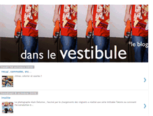 Tablet Screenshot of danslevestibule-leblog.blogspot.com