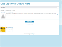 Tablet Screenshot of clubniara.blogspot.com