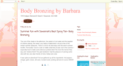 Desktop Screenshot of bodybronzingbybarbara.blogspot.com